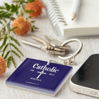 Porte-clés One Holy Catholic Apostolic Church Faith 