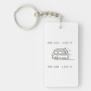 Porte-clés One Life - Live It One Van - Love It