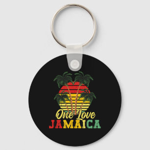 Porte-clés One Love Jamaïque Summer Family Vacation Jamaican