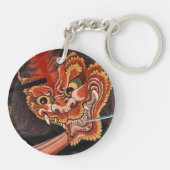 Porte-clés Oni japonais vintage (Dos)