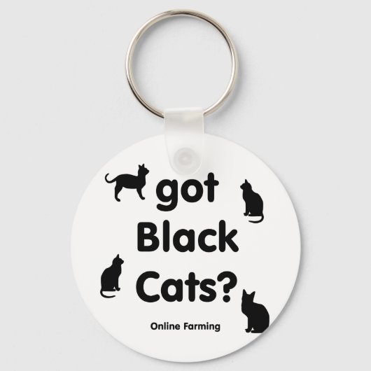 Porte-clés ont des chats noirs (Recto)