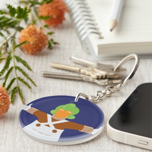 Porte-clés Oompa Loompa Bras (Devant droit)