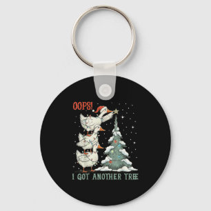 Porte-clés Oops J'Ai Un Autre Arbre Joyeux Goosemas Oie Silen