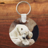 Porte-clés OOPS - Ours Soufflé (Recto)