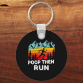Porte-clés Op Then Run Funny Running Quotes For Marathon Runn (Recto)