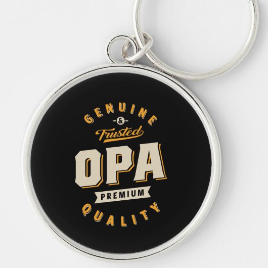 Porte-clés Opa authentique et fiable (Devant)