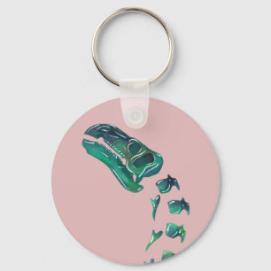 Porte-clés Opal Iguanodon Dinosaur