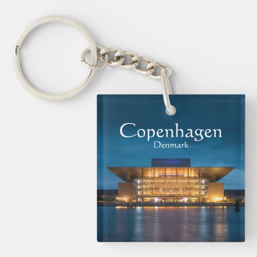 Porte-clés Opéra de Copenhague (Devant)
