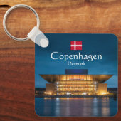 Porte-clés Opéra de Copenhague (Recto)