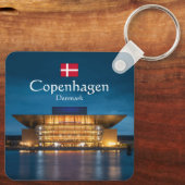 Porte-clés Opéra de Copenhague (Verso)