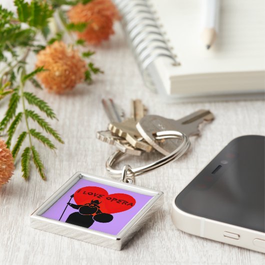 Porte-clés Opéra Lover_ (Côté)