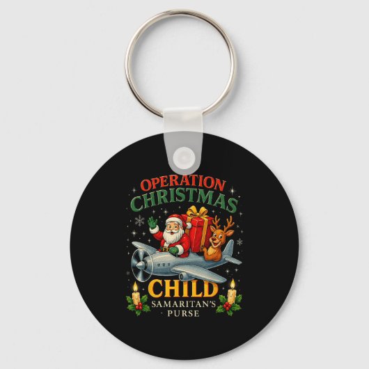 Porte-clés Operation Christmas Child Samaritan’s Purse Xmas D (Recto)