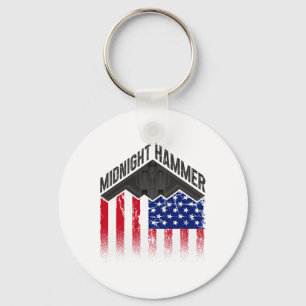 Porte-clés Opération Midnight Hammer - Drapeau Usa Midnight H