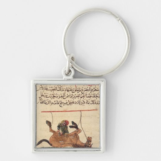 Porte-clés Opération sur un cheval, illustration (Devant)
