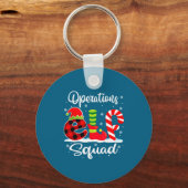 Porte-clés Operations Elf Squad Christmas Manager Matching X- (Recto)