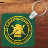 Porte-clés Opérations psychologiques PSYOPS (Verso)