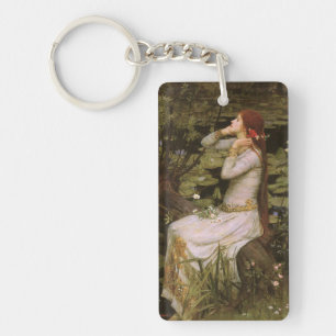 Porte-clés Ophelia Étang Lys Shakespeare Classique Beaux-Arts