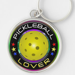 Porte-clés Options de l'amant 1 de Pickleball