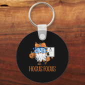 Porte-clés Optométrie Hocus Focus Chemise Halloween Optométri (Recto)