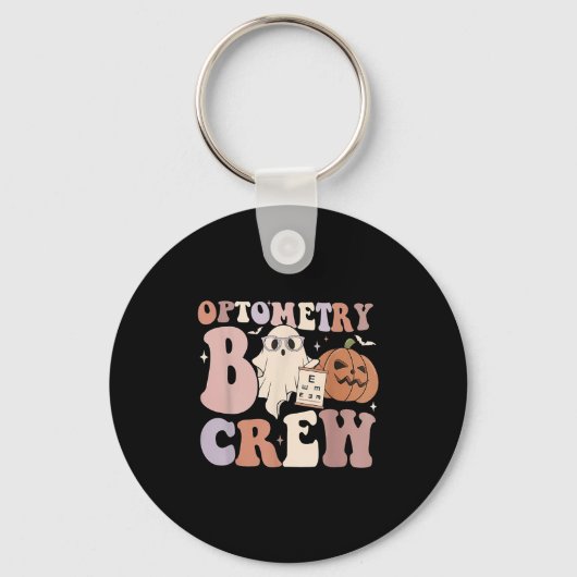 Porte-clés Optometry Crew Optometry Boo Crew Halloween Optici (Recto)