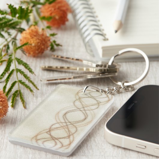 Porte-clés Or (Devant droit)