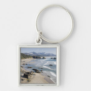 Porte-clés OR, côte de l'Oregon, Ecola State Park, Crescent 2