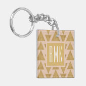 Porte-clés Or extérieur d'étape | du monogramme | Geo et (Devant gauche)