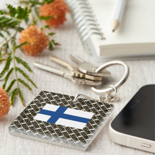 PORTE-CLÉS OR FINLANDAIS