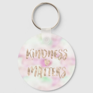 Porte-clés Or Glam Mint Pink Tie Dye Teint Kindness Matters C
