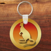 PORTE-CLÉS OR KANGAROO (Recto)