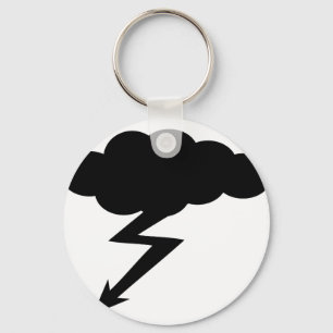 Porte-clés orage