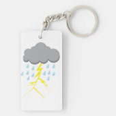 Porte-clés Orage et foudre (Dos)