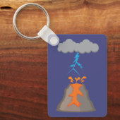 Porte-clés Orage Sale (Recto)