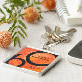 Porte-clés Orange 60 Anniversaire de la Décennie (Côté)