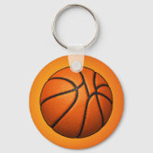Porte-clés Orange Basketball Texture Keychain (Verso)