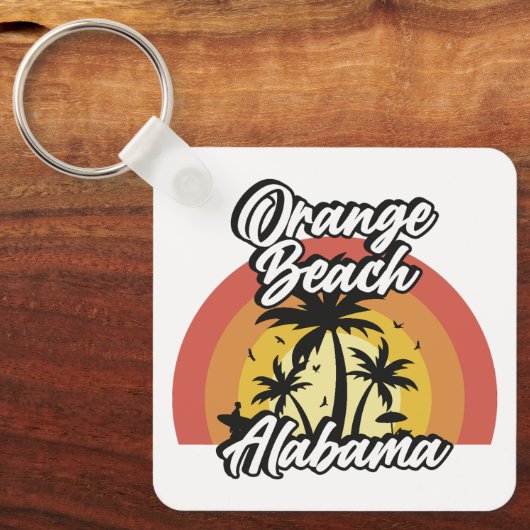 Porte-clés Orange Beach, Alabama (Recto)