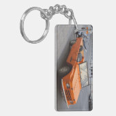 Porte-clés Orange Citroën Mehari (Devant gauche)