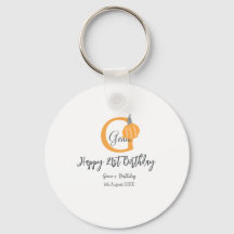 Orange citrouille automne anniversaire 21e chute d
