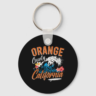 Porte-clés Orange County California Ocean Surf Les Plages