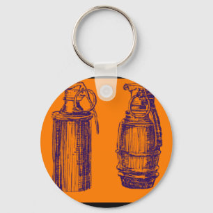 PORTE-CLÉS ORANGE DE GRENADE