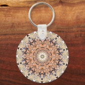 Porte-clés orange et blanc (Recto)