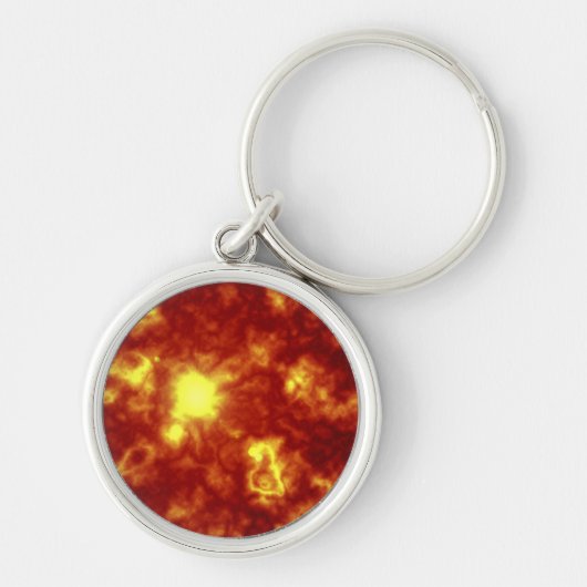 Porte-clés Orange et jaune (Devant)