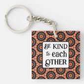 Porte-clés Orange et noir BE (Devant)