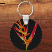 Porte-clés Orange Heliconia (Recto)