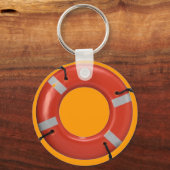 PORTE-CLÉS ORANGE LIFE SAVER (Recto)