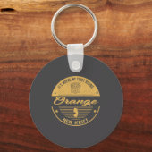 Porte-clés Orange New Jersey Its Where My Story Begins _1  (Recto)