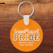 Porte-clés Orange School Pride Mascot Nom Porte - clé (Recto)