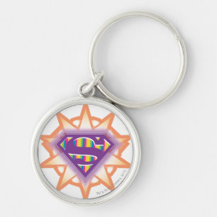 Porte-clés Orange Starburst de Supergirl