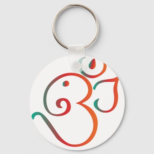 Porte-clés Orange-vert-vert-orange (Recto)