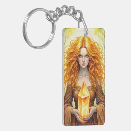 Porte-clés OrangeCrystalWitch (Devant gauche)